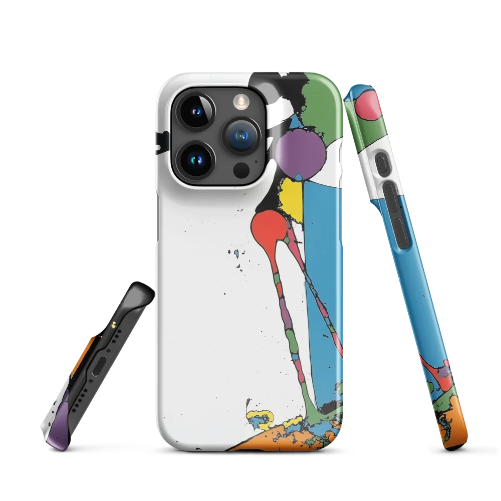 Dynamic Abstract Movement | Phone Case |  15 Pro | Snap Case | Glossy