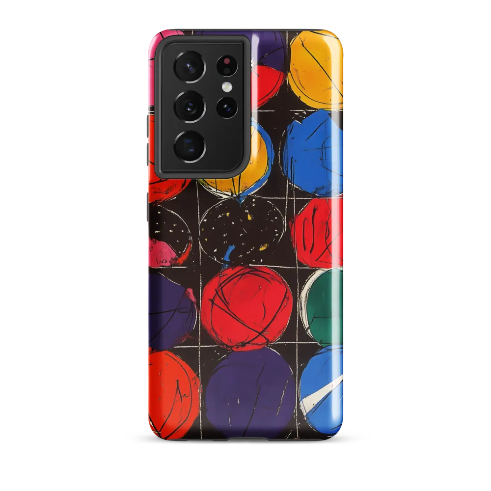 Colorful Circles in Abstract Harmony