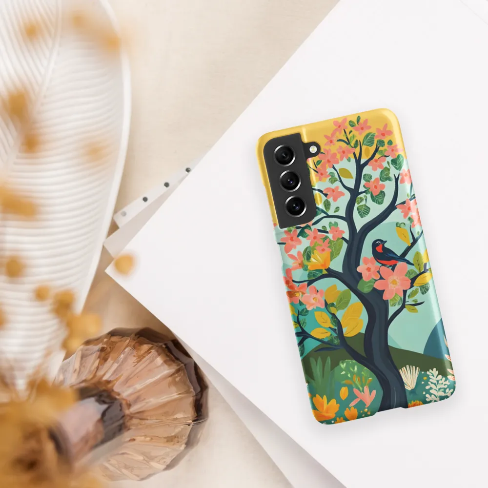 Spring Blossoms: A Serene Encounter