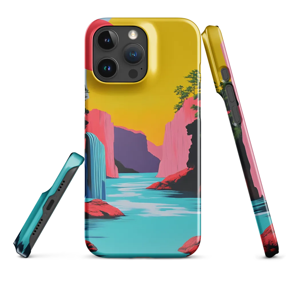 Dreamscape of Pink Cliffs and Turquoise Waters