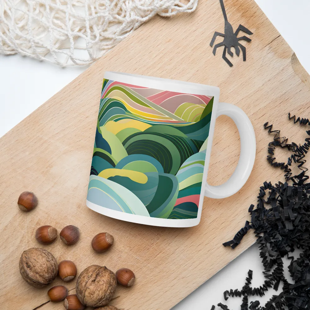 Waves of Serenity | Mugs | Multiple Sizes & Colors