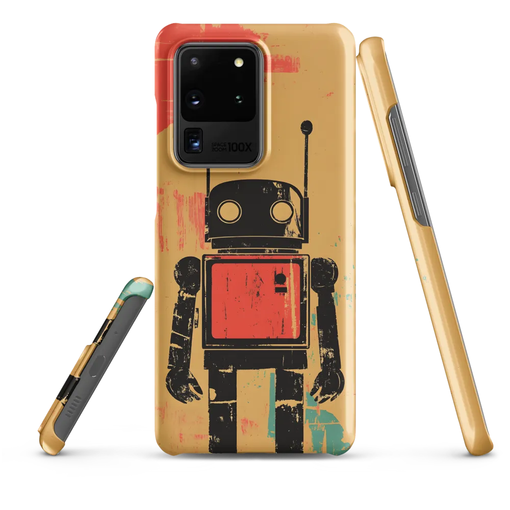 The Retro Robot | Phone Case |  S20 Ultra | Snap Case | Matte