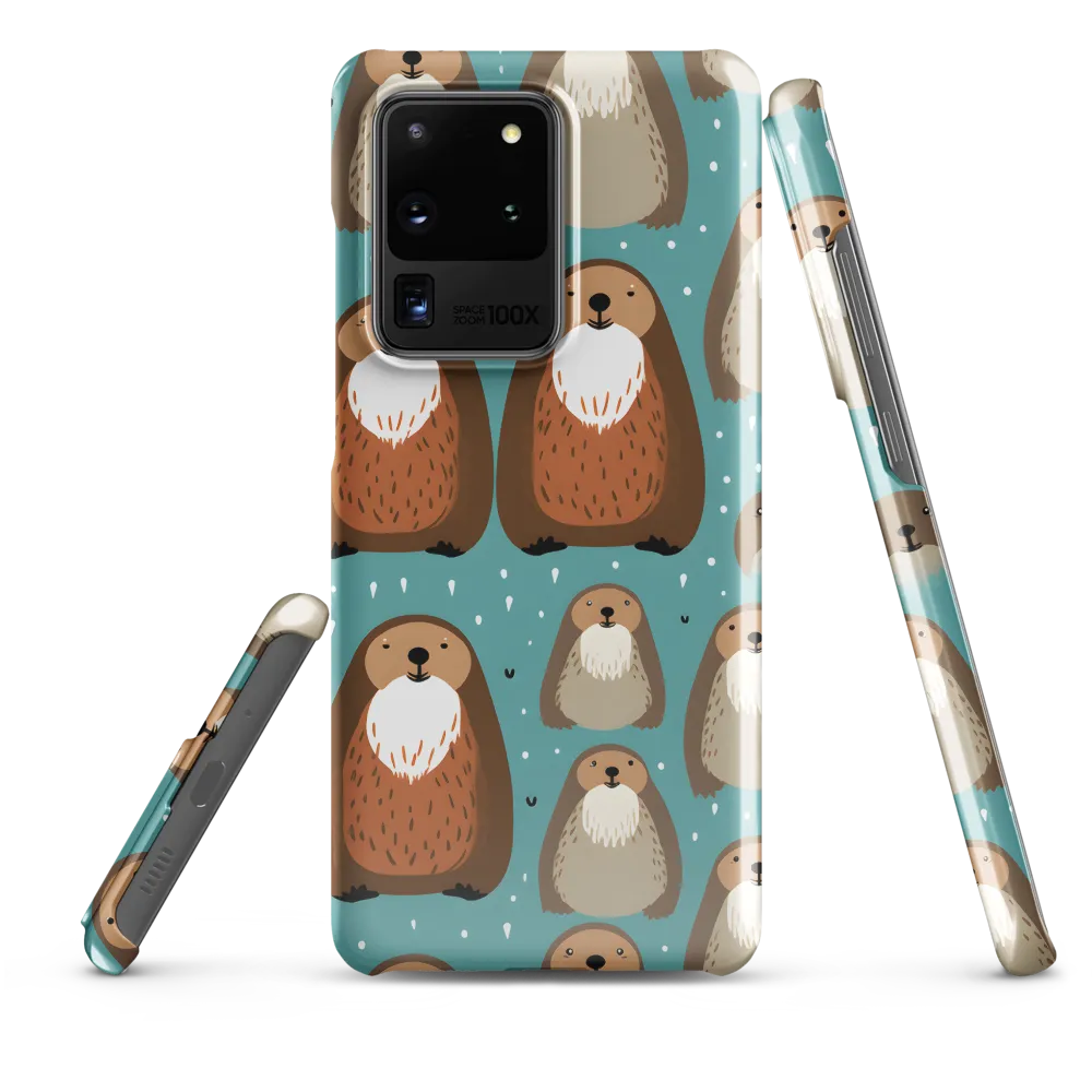 Whimsical Otter Pattern