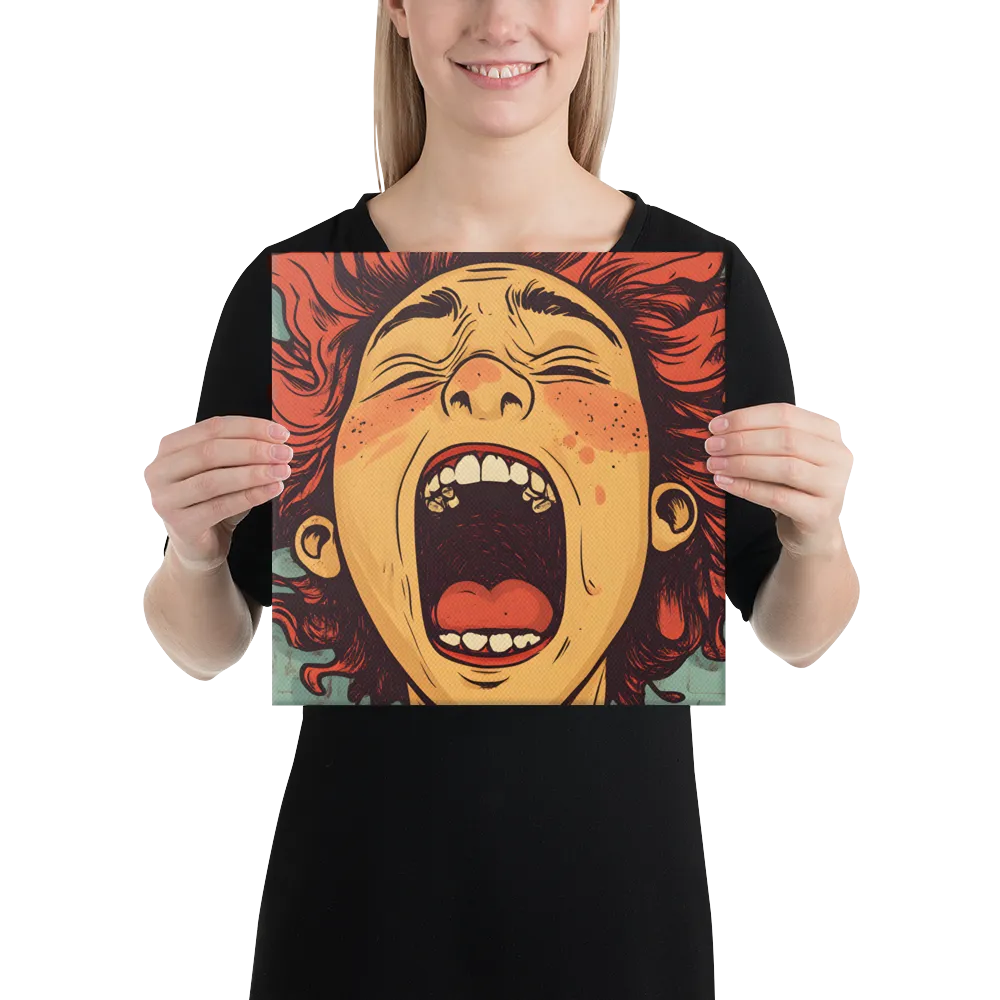 Fury Unleashed | Canvas | 12″×12″
