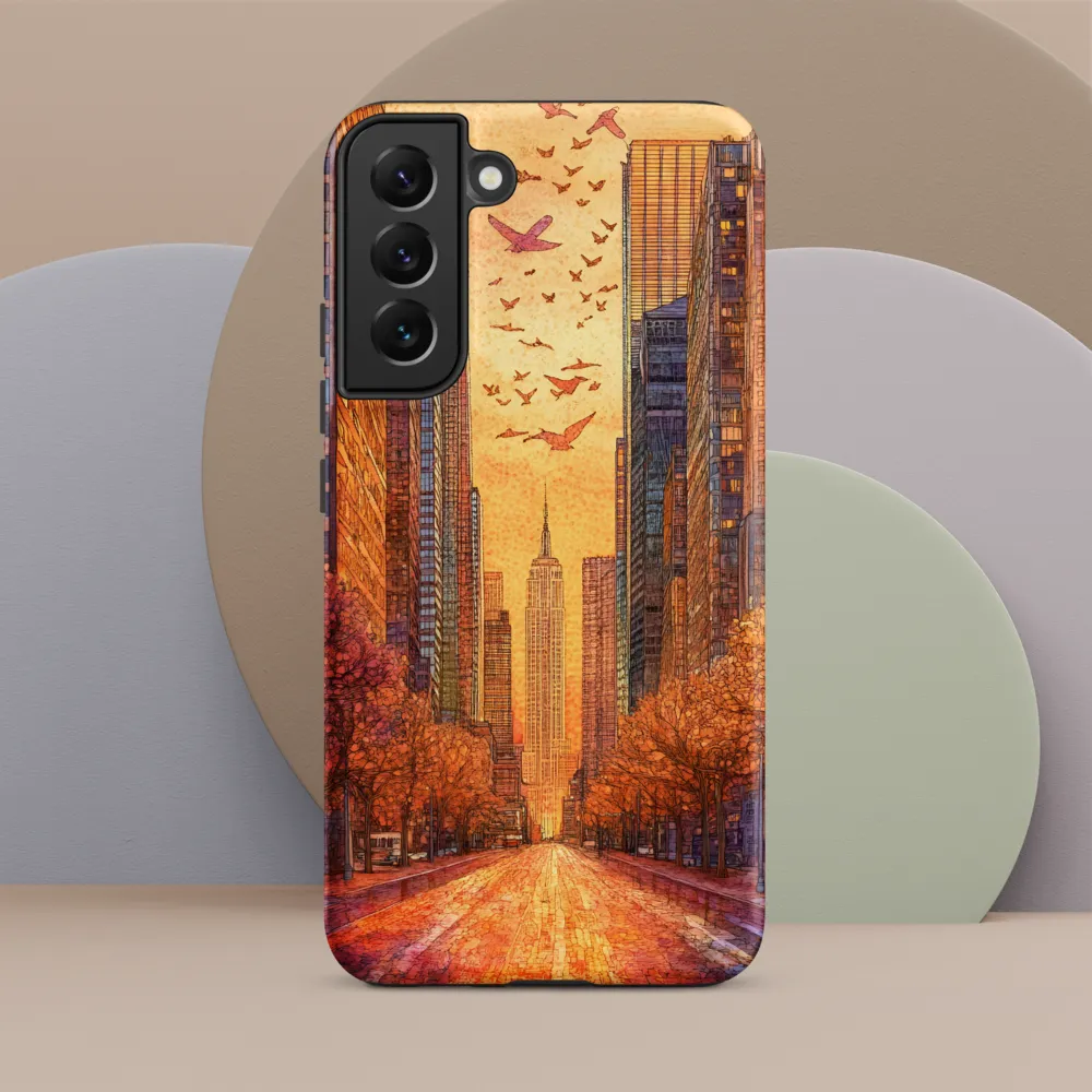 Urban Serenity at Dusk