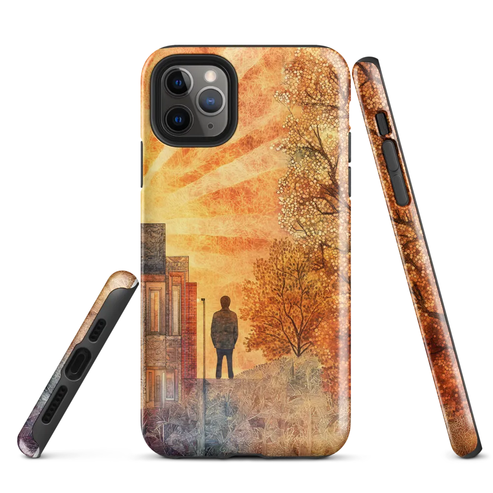 Golden Moments of Reflection | Phone Case |  11 Pro Max | Tough Case | Glossy