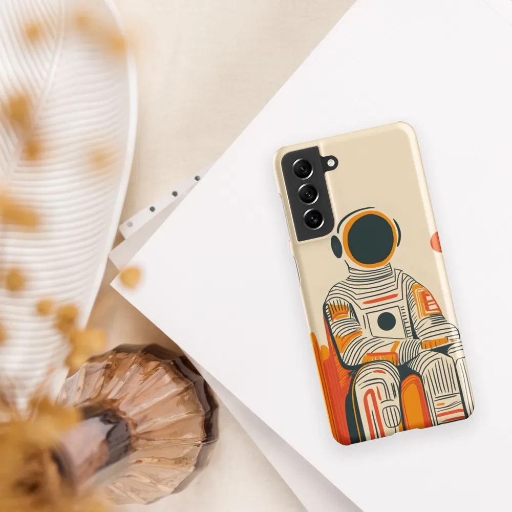 Contemplation of the Stars | Phone Case |  S21 | Snap Case | Matte