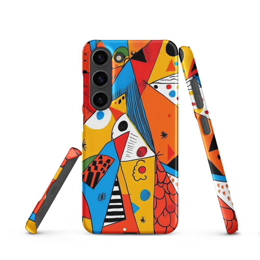 Geometric Playground: A Colorful Journey Through Abstract Landscapes
