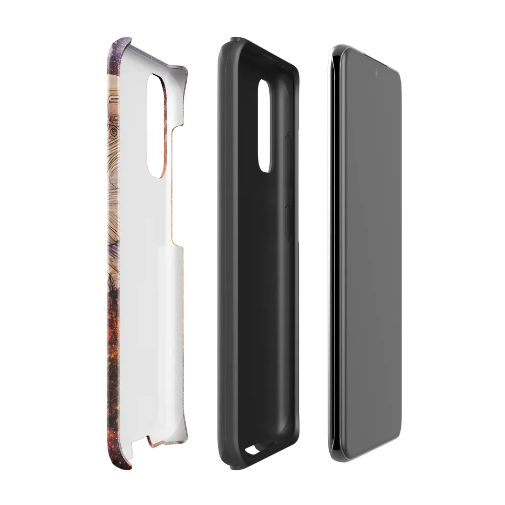 Cosmic Contemplation | Phone Case |  S20 | Tough Case | Glossy