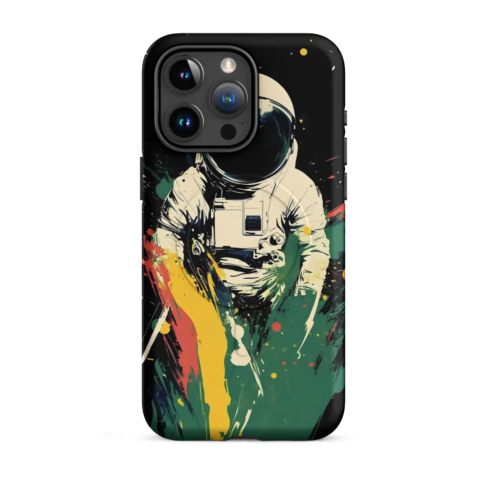 Cosmic Splash: The Astronaut's Journey