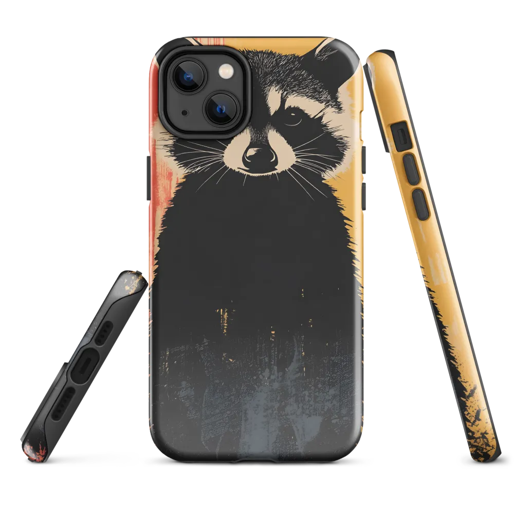 Whimsical Raccoon Portrait