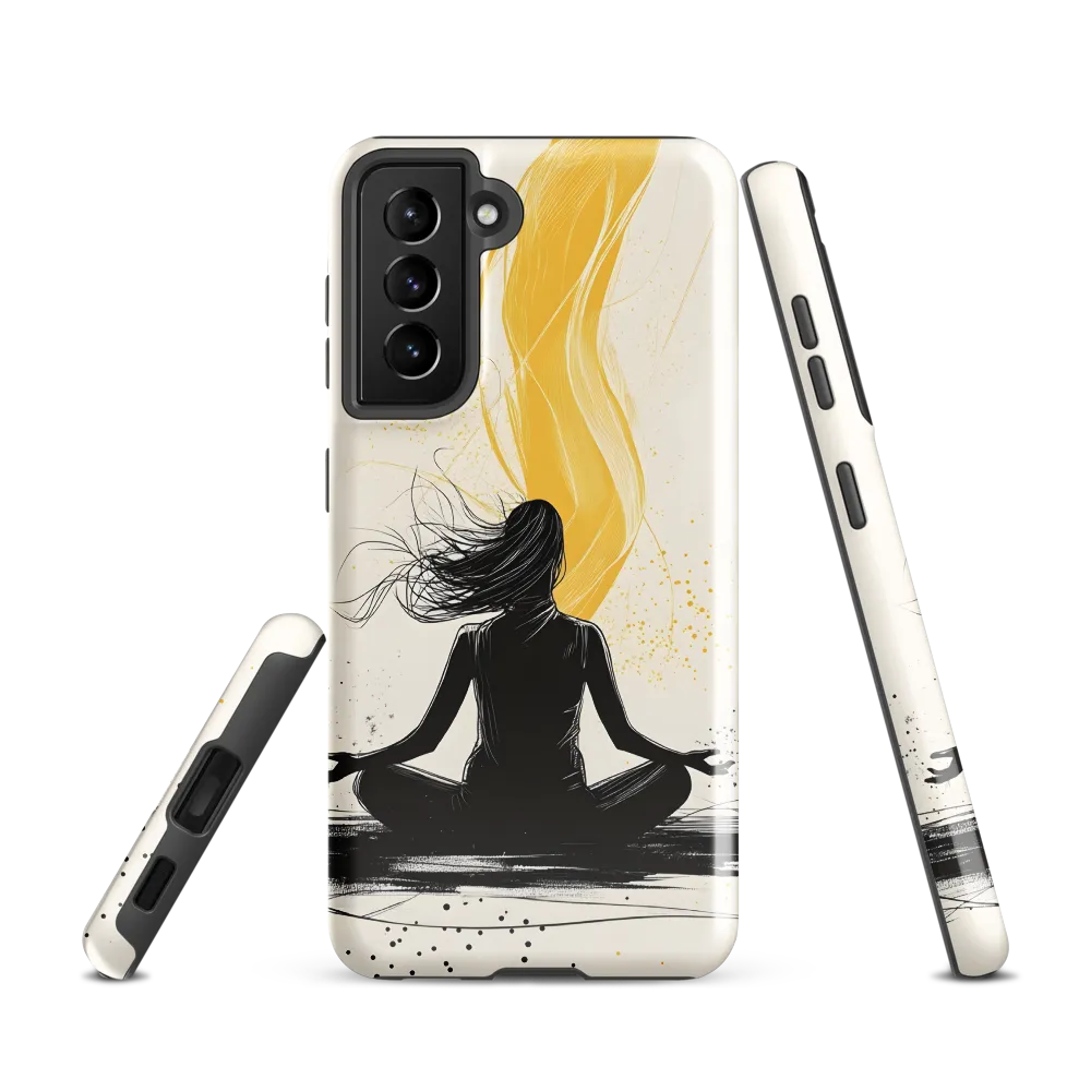 The Essence of Serenity | Phone Case |  S21 | Tough Case | Glossy