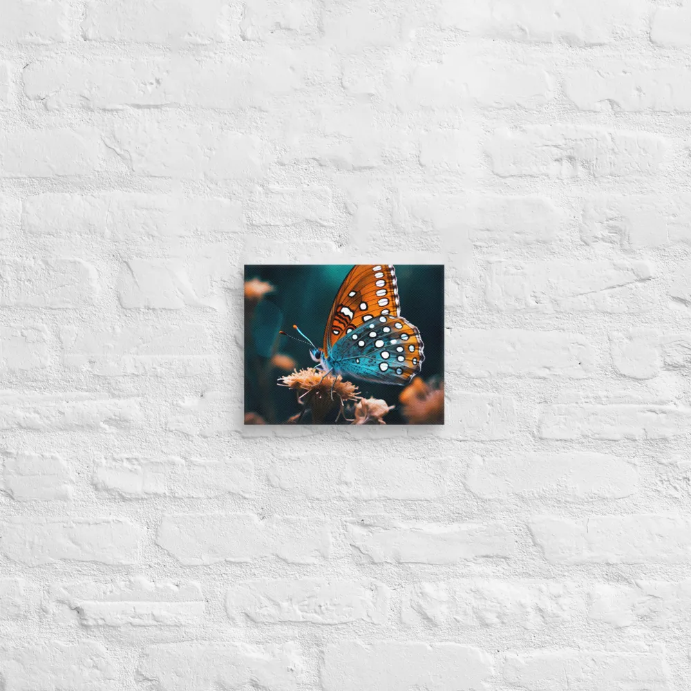 Whispers of Color: The Butterfly's Embrace