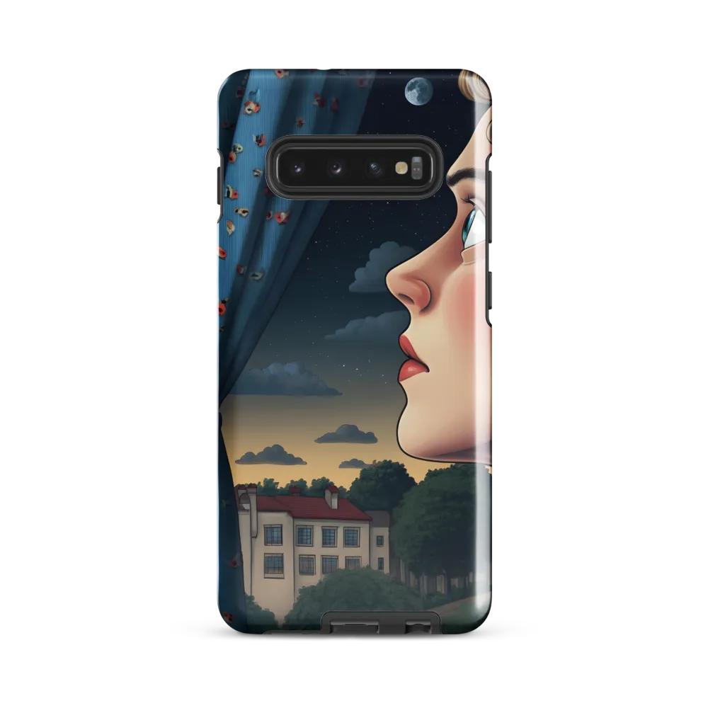 Gaze of Serenity | Phone Case |  S10 Plus | Tough Case | Glossy