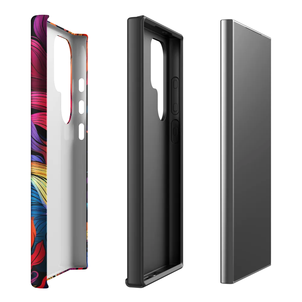 Floral Symphony | Phone Case |  S24 Ultra | Tough Case | Matte