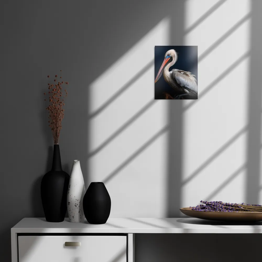Majestic Pelican Portrait
