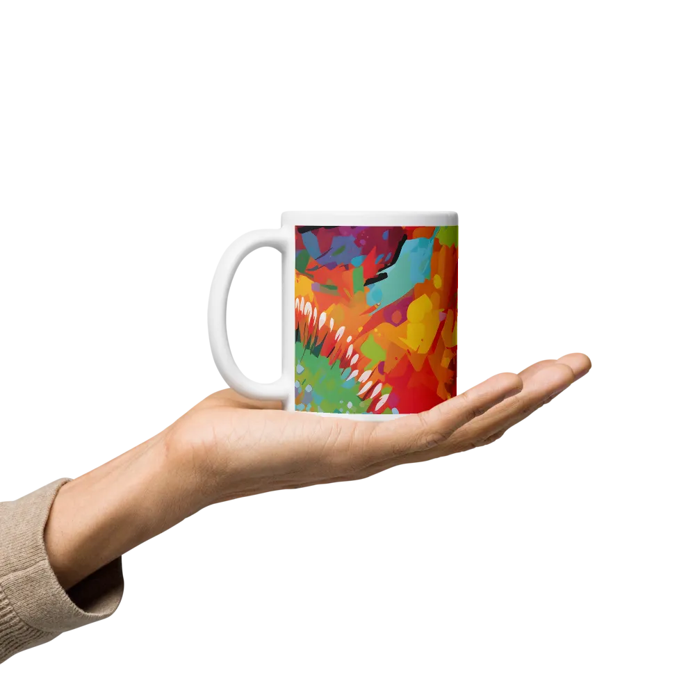 Colorful Lizard: An Abstract Adventure | Mugs | Multiple Sizes & Colors