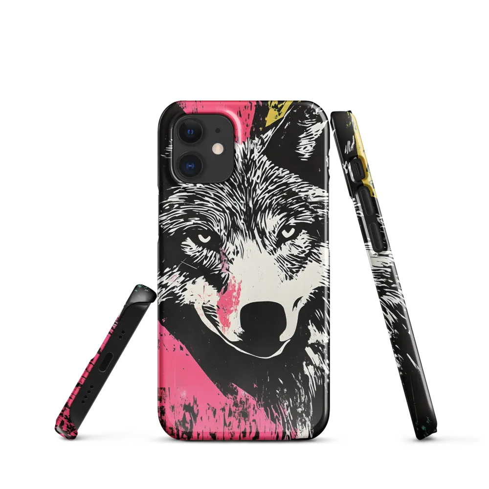 Intense Gaze of the Wolf