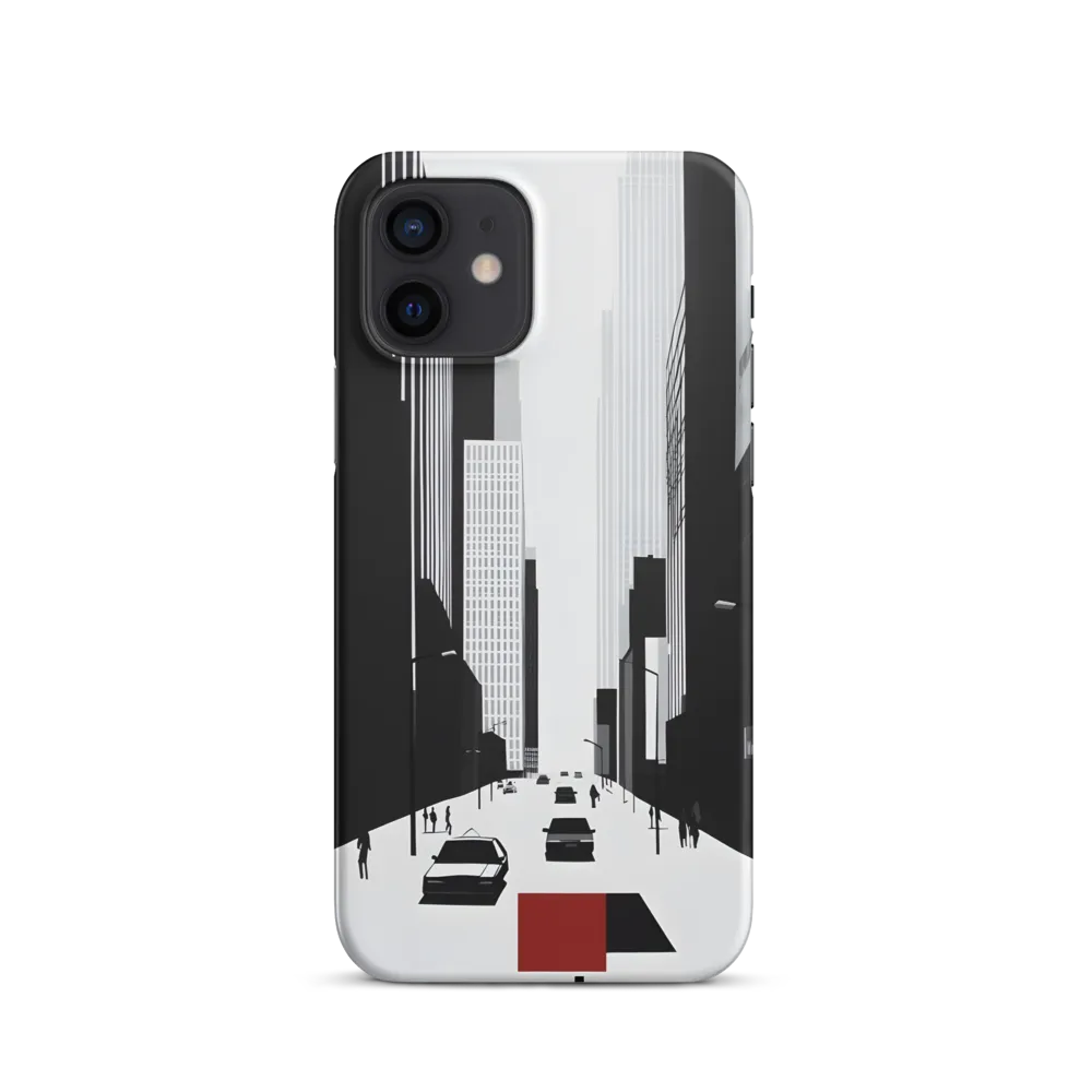 Urban Solitude: A Minimalistic Cityscape