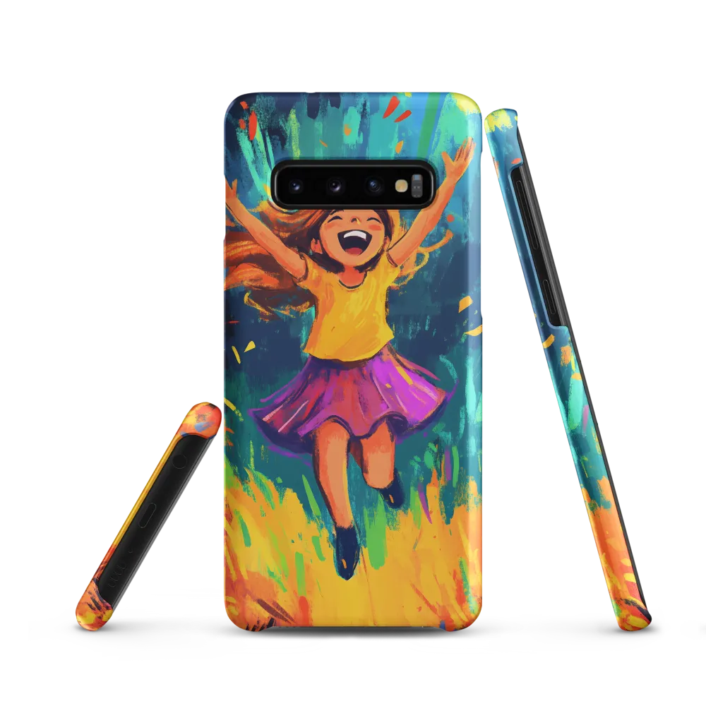 Joyful Escape into Nature | Phone Case |  S10 | Snap Case | Matte