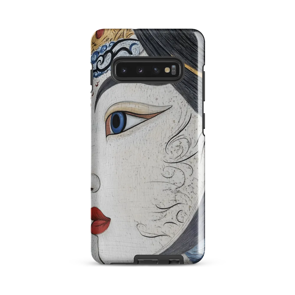 Timeless Serenity: An Ethereal Portrait | Phone Case |  S10 Plus | Tough Case | Glossy