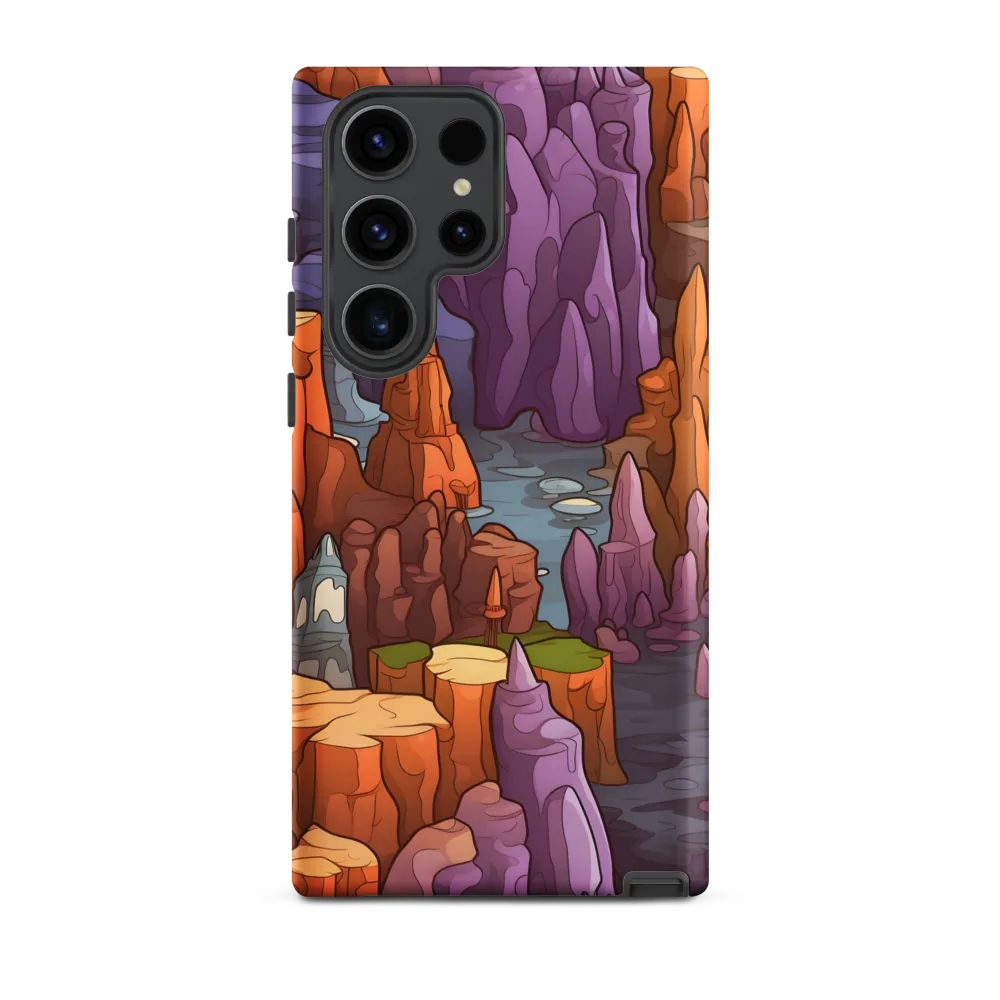 Vibrant Rockscape: A Digital Odyssey