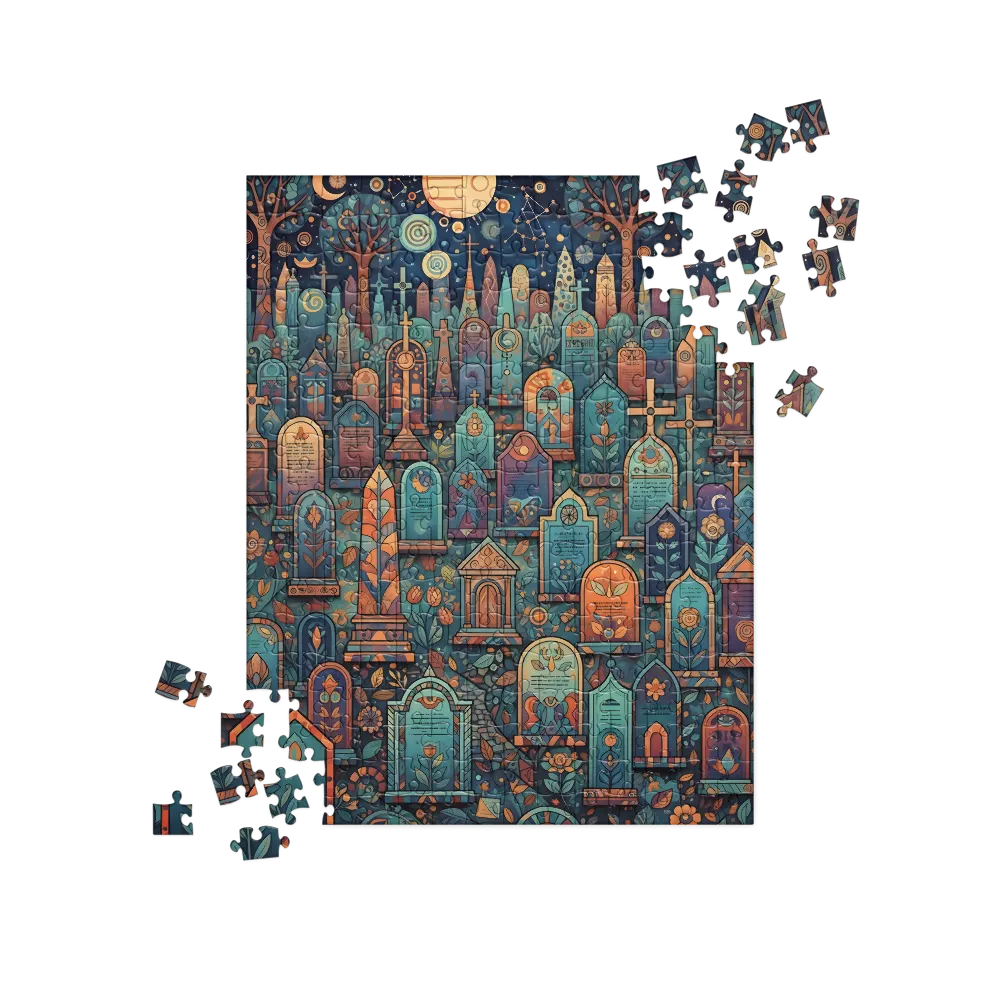 Moonlit Memorial 
 Jigsaw Puzzle