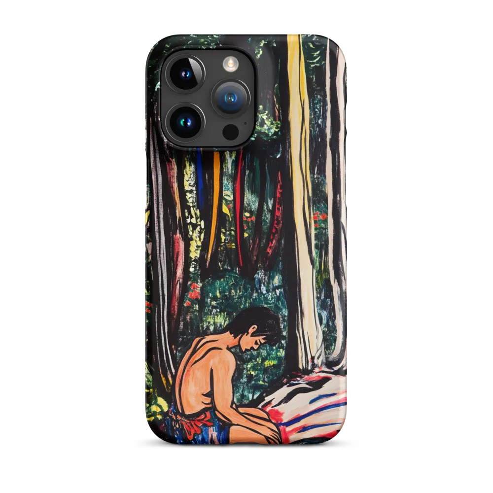 Contemplation in Nature | Phone Case |  15 Pro Max | Snap Case | Matte