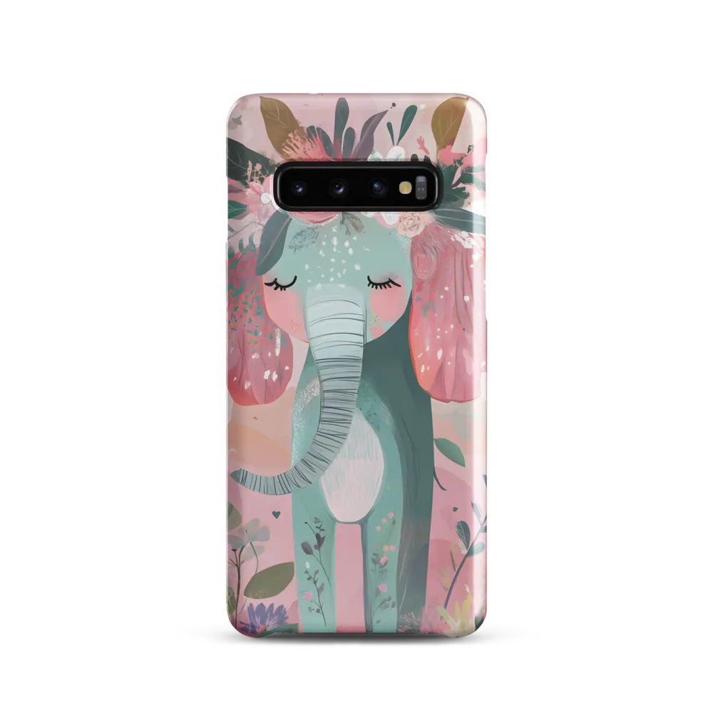 Whimsical Elephant in Bloom