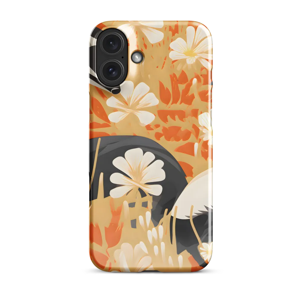 Whimsical Badgers in Bloom