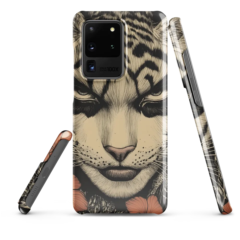 Feline Majesty: The Human-Leopard Connection | Phone Case |  S20 Ultra | Snap Case | Glossy