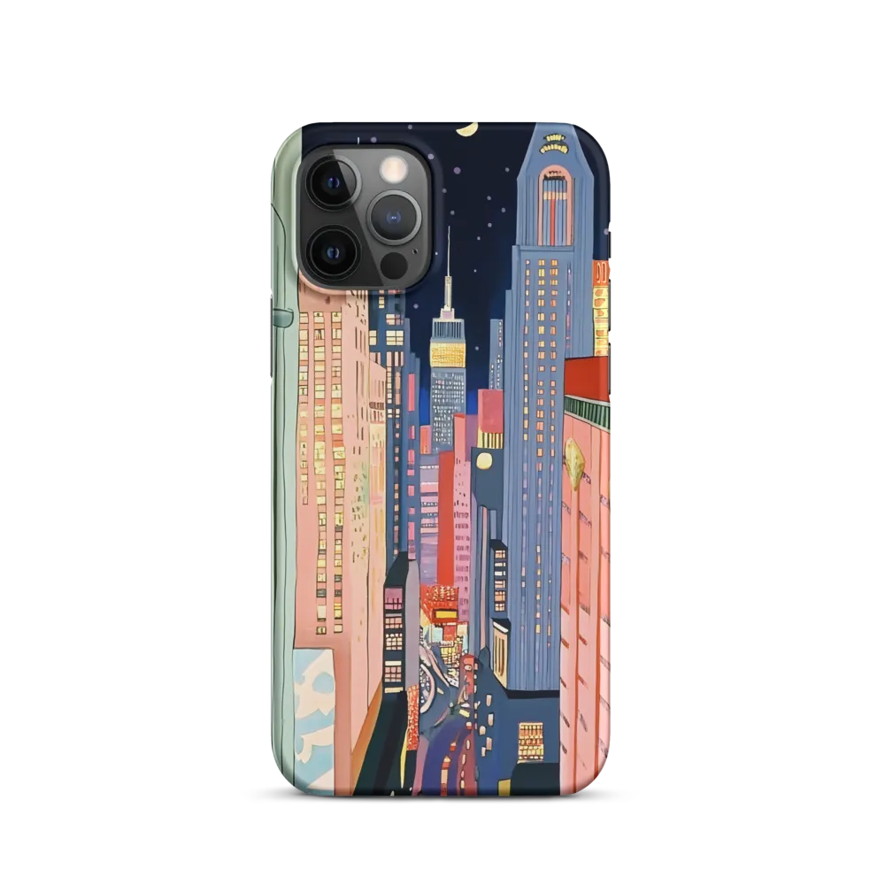 Urban Dreamscape: A Pop Art Night | Phone Case |  12 Pro | Snap Case | Matte