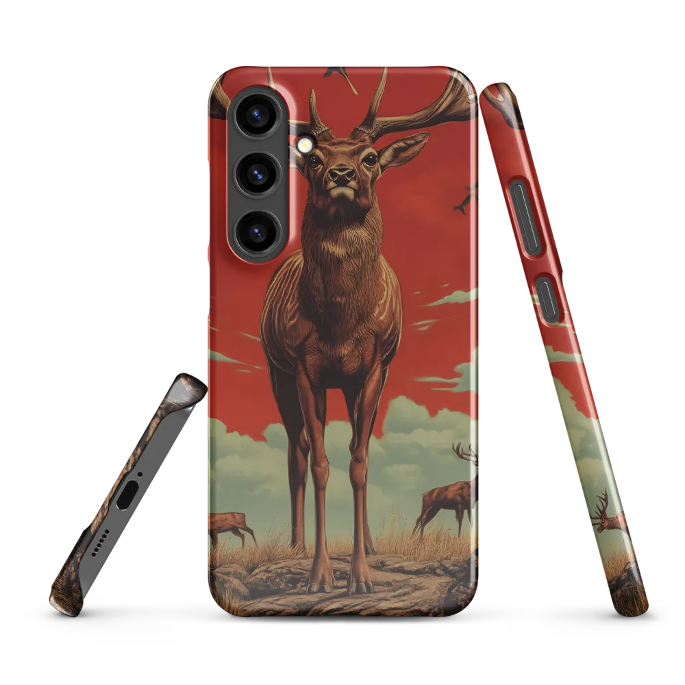 Majesty in Red: The Stalwart Stag