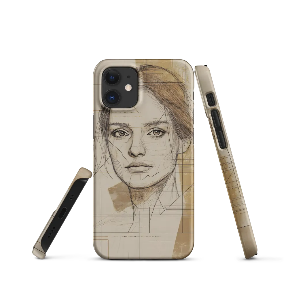 Geometric Elegance: A Modern Portrait