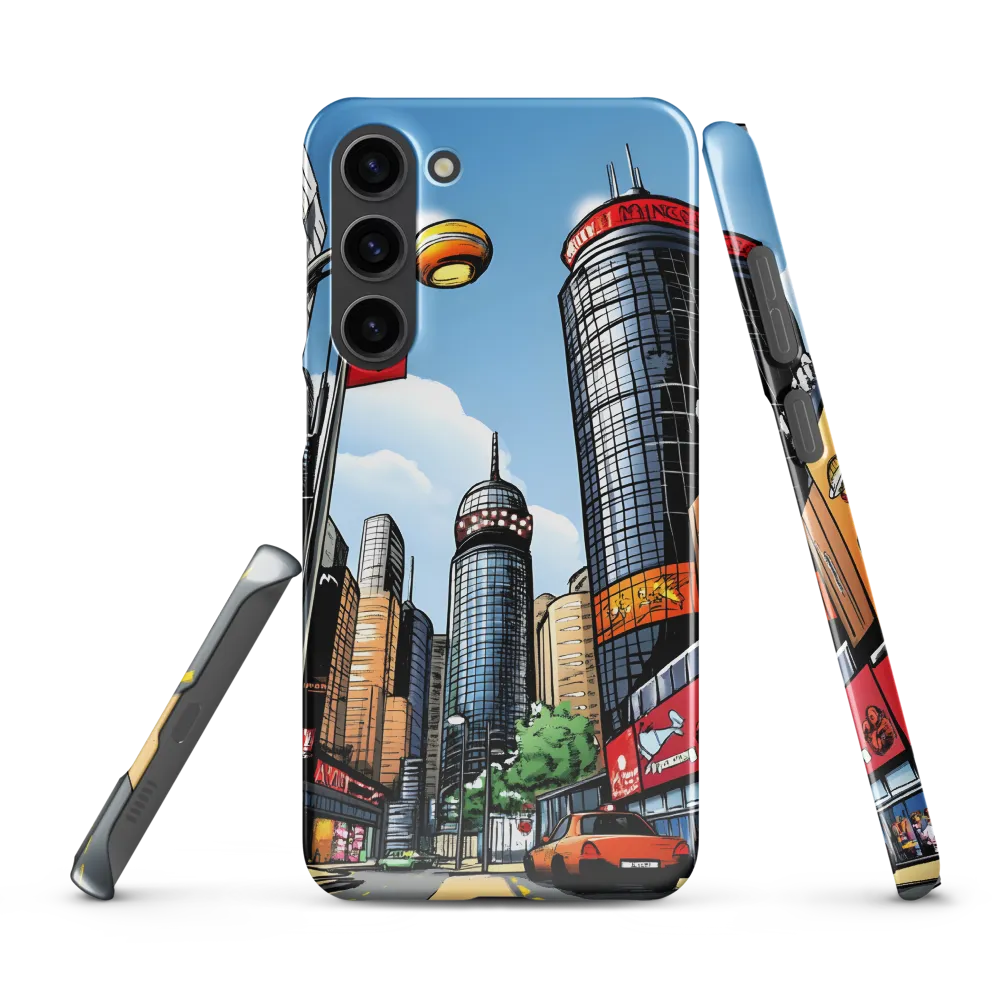 Urban Pulse: A Comic Cityscape