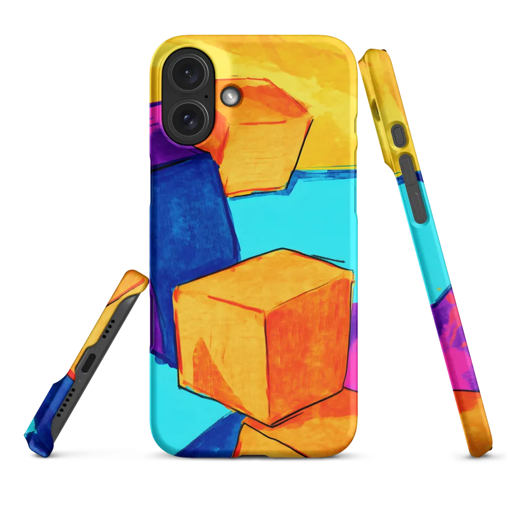 Playful Cubes in Vibrant Harmony