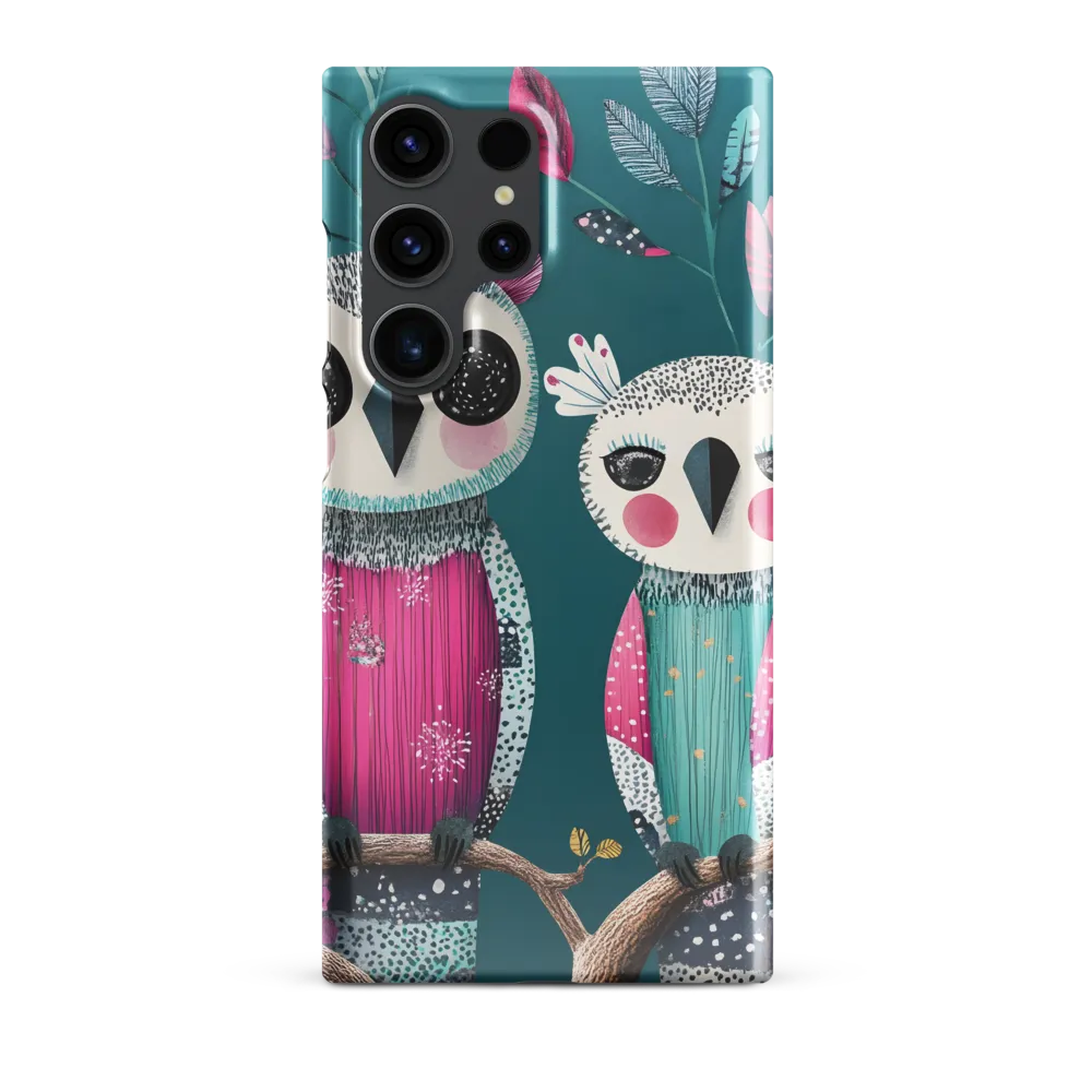 Whimsical Duo: A Celebration of Nature and Color