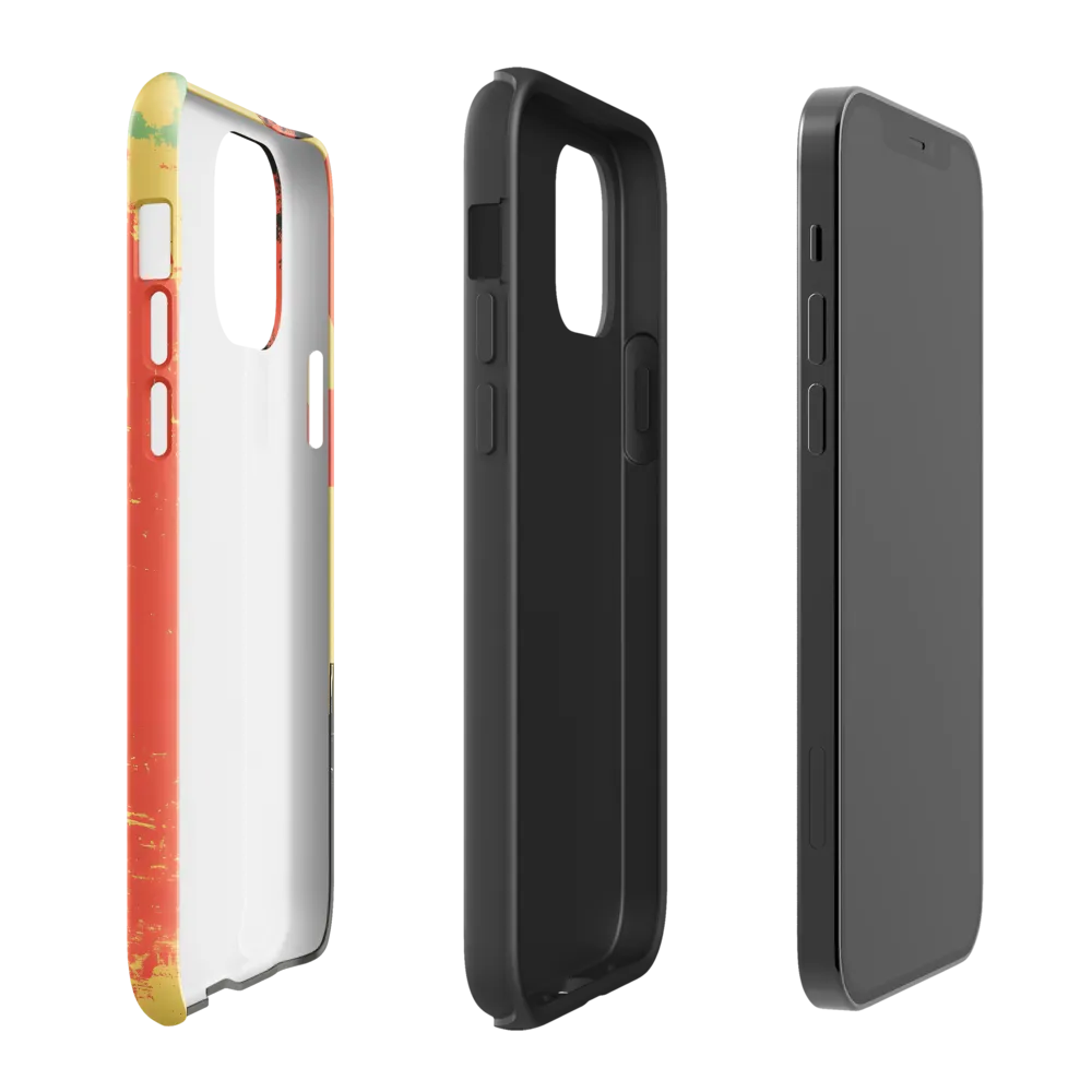 Journey to the Stars: A Retro-Futuristic Landscape | Phone Case |  12 | Tough Case | Glossy