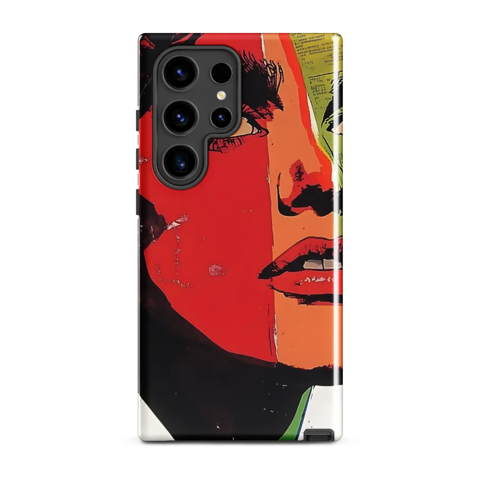 Vibrant Expressions: A Pop Art Portrait