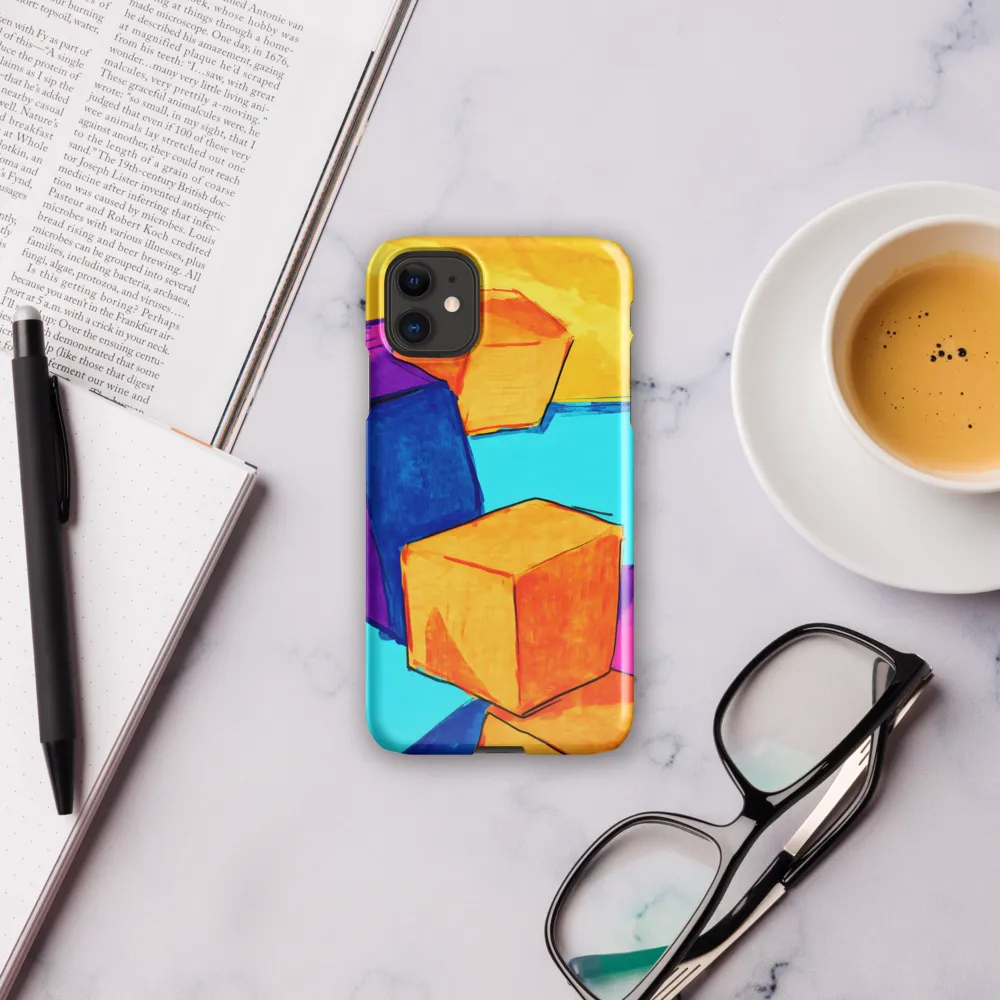 Playful Cubes in Vibrant Harmony