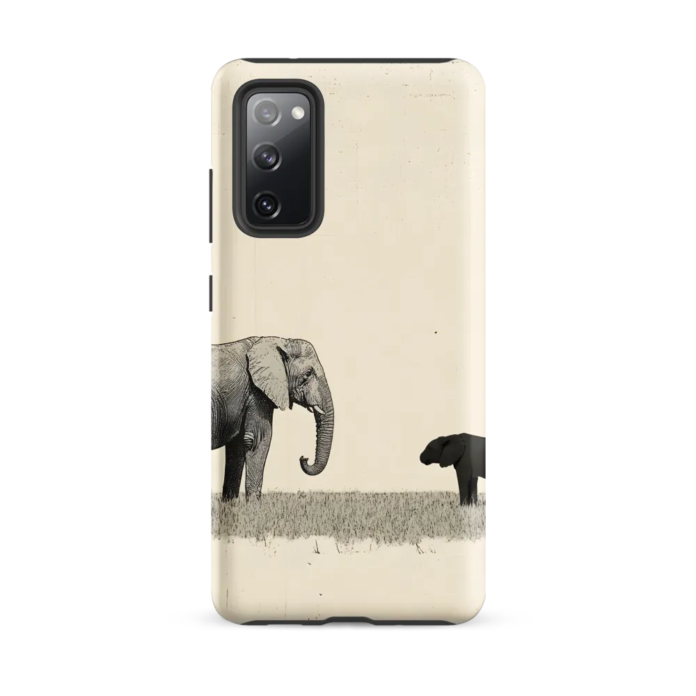 Contrasting Companions | Phone Case |  S20 FE | Tough Case | Matte