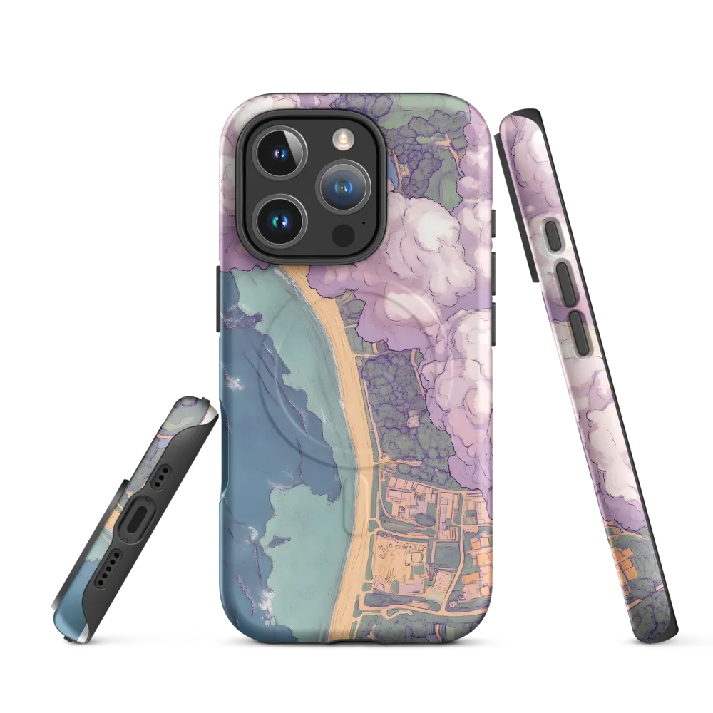 Serenity Over the Coast | Phone Case |  16 Pro | MagSafe® Tough Case | Matte