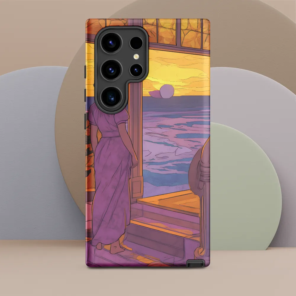 Whispers of the Sunset | Phone Case |  S24 Ultra | Tough Case | Matte