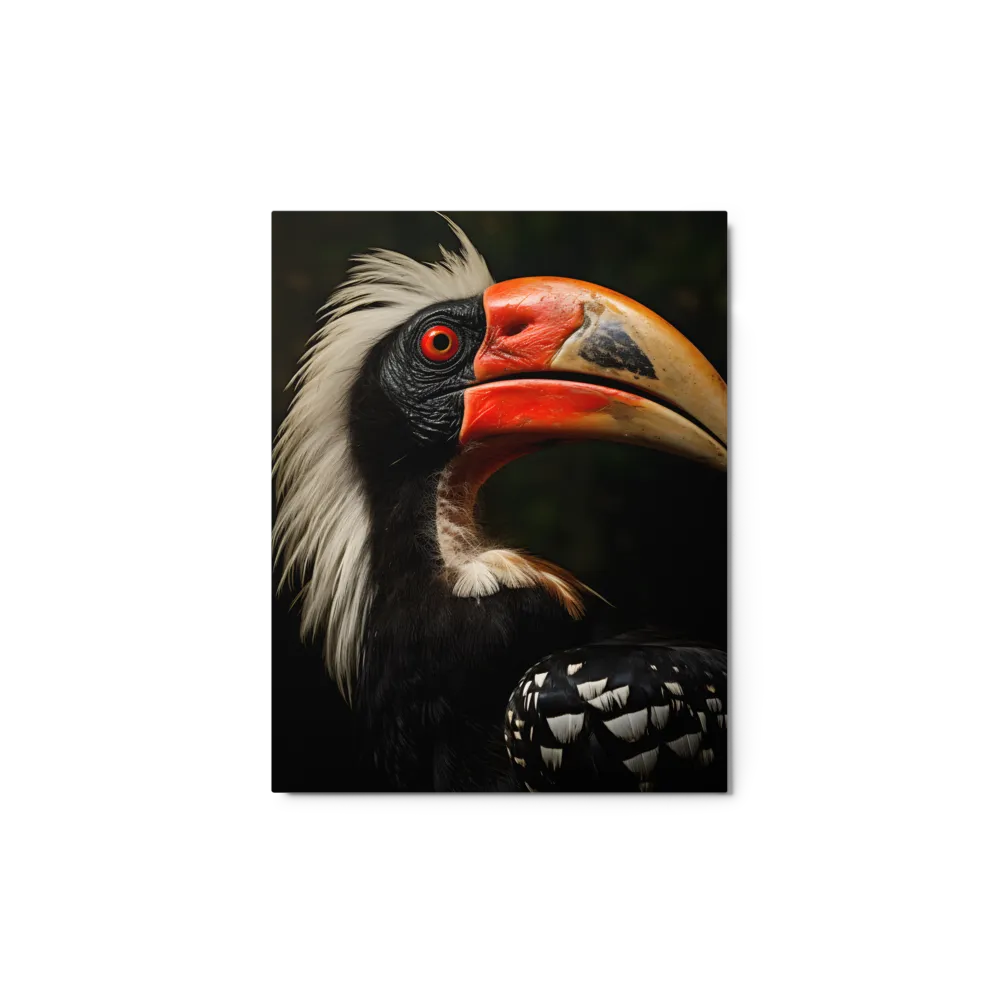 Majesty of the Hornbill | Metal Print | 11″×14″