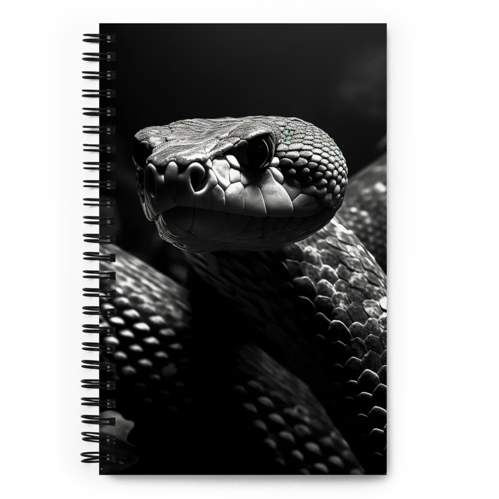 The Serpent's Gaze | Spiral Notebook