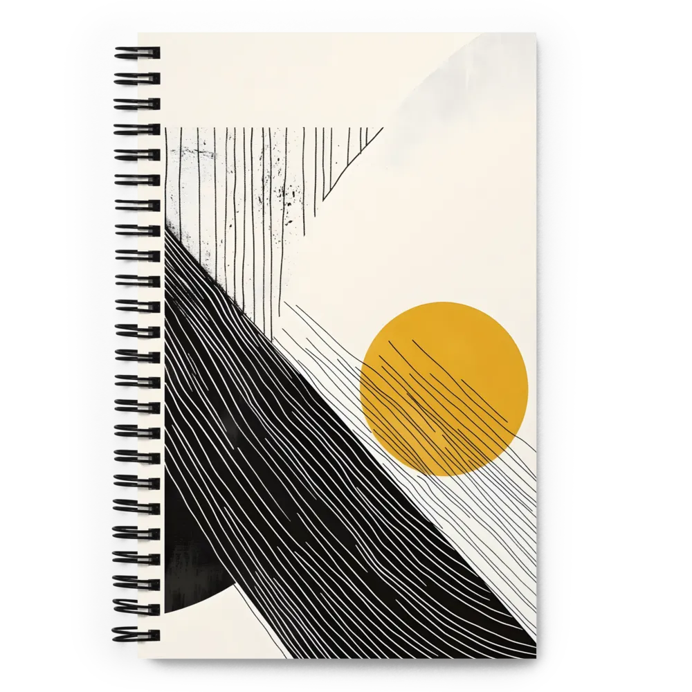 Harmony in Geometry | Spiral Notebook