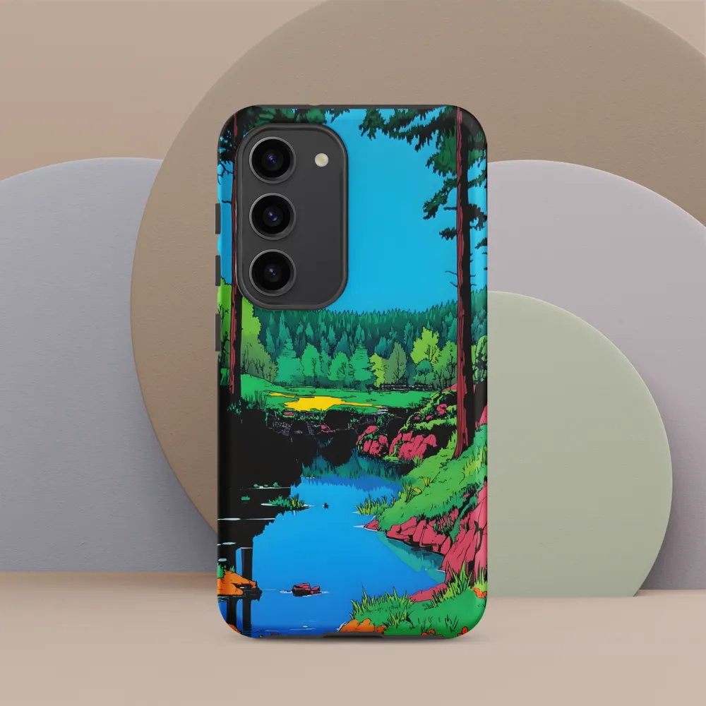 Tranquil Reflections: A Vibrant Landscape