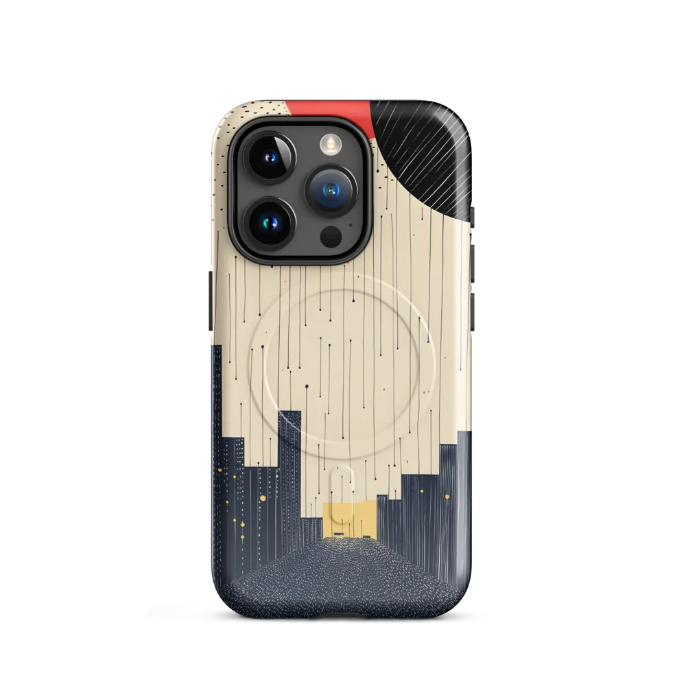 Whispers of the Urban Sky | Phone Case |  15 Pro | MagSafe® Tough Case | Glossy