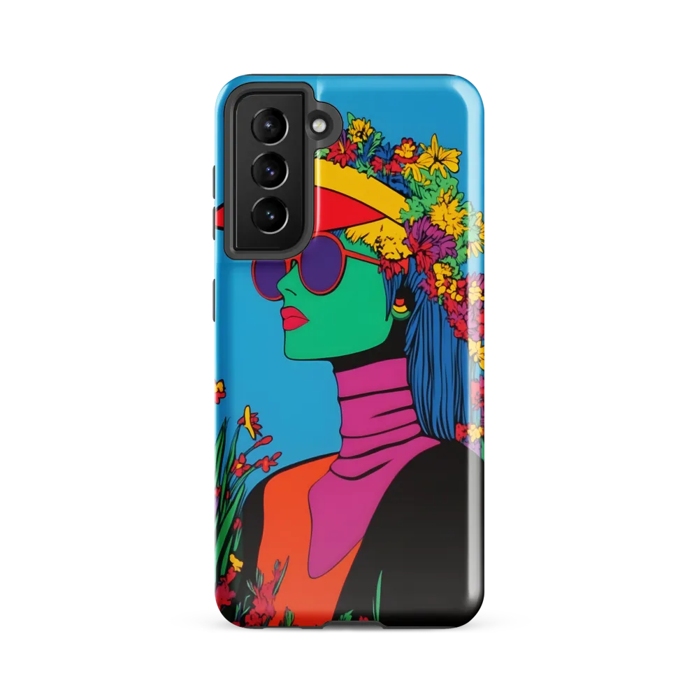 Botanical Elegance | Phone Case |  S21 FE | Tough Case | Glossy