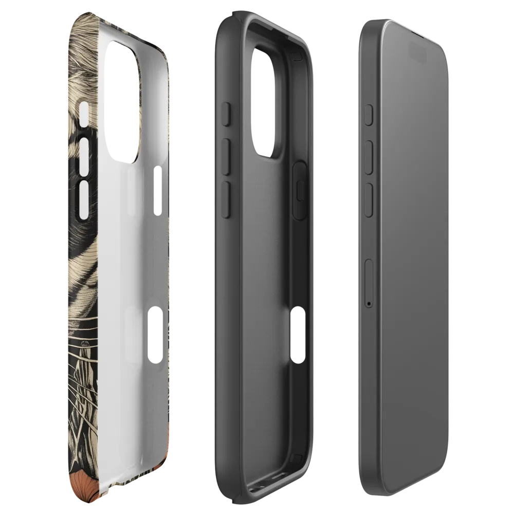 Feline Majesty: The Human-Leopard Connection | Phone Case |  16 Pro Max | Tough Case | Matte